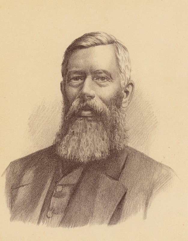 Christopher Newton, Esquire (litografía en color) de Australian School