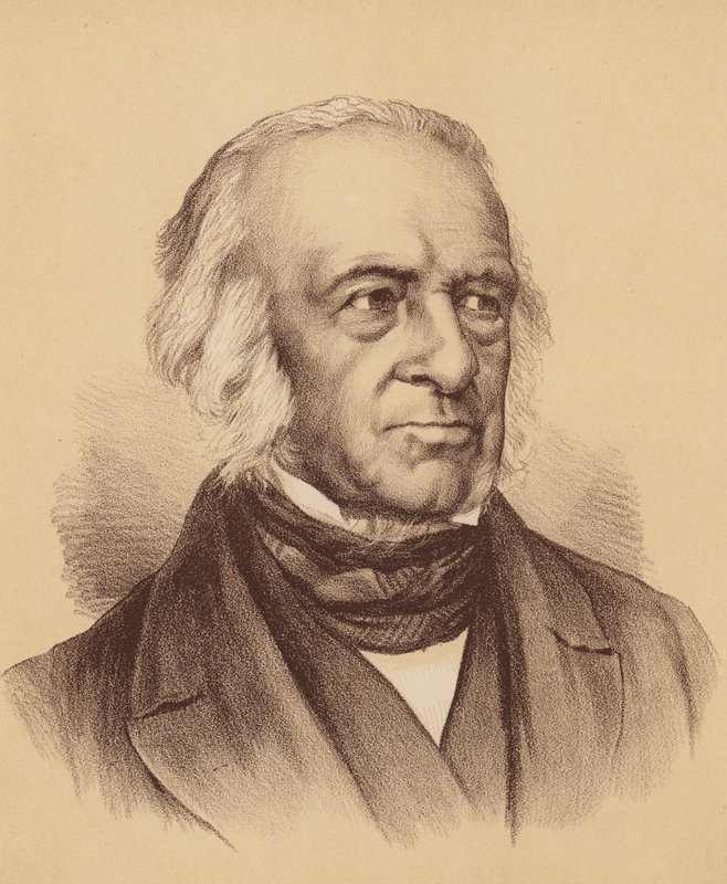 George Suttor (litografía en color) de Australian School