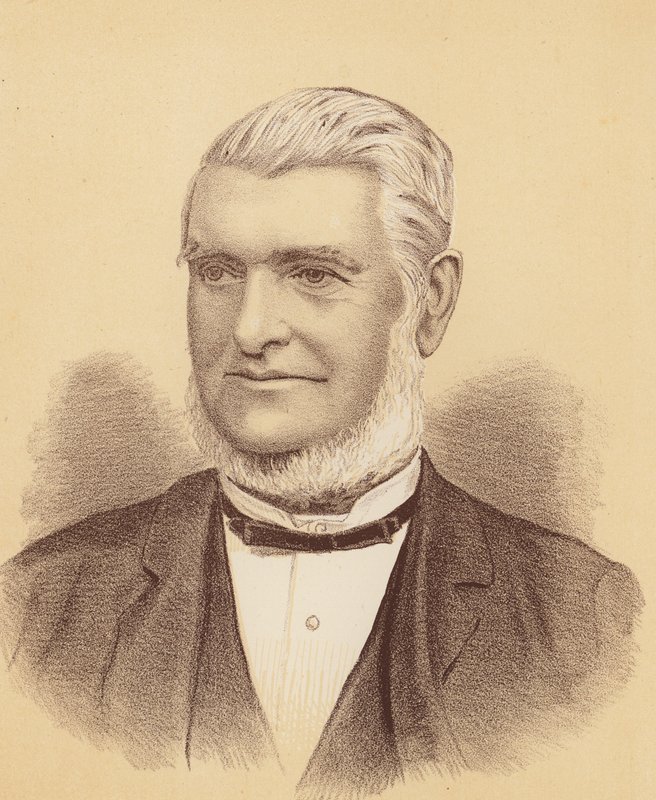 Henry Clarke (litografía en color) de Australian School