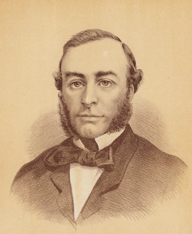 James Mullins, Esquire (litografía en color) de Australian School