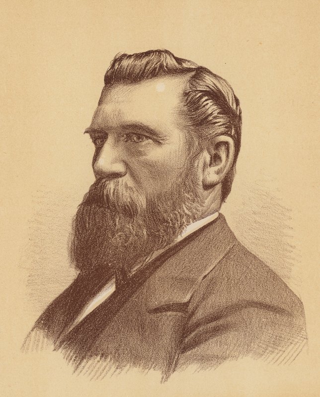 James Rutherford, Esquire (litografía en color) de Australian School