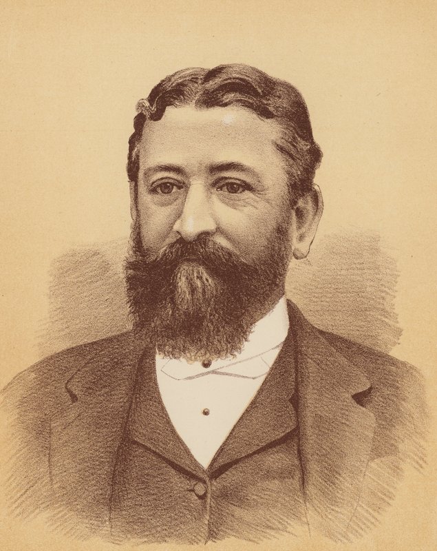 Sydney Burdekin, Esquire (litografía en color) de Australian School