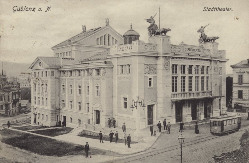 Teatro, Gablonz an der Neisse, Austria de Austrian Photographer