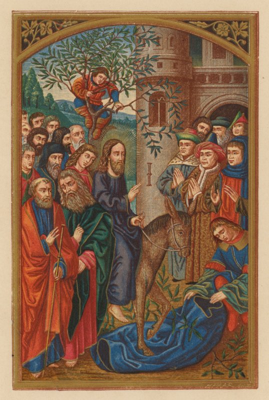 Hosanna Filio David (cromolito) de Austrian School