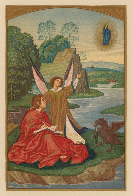 San Juan Ev (chromolitho) de Austrian School