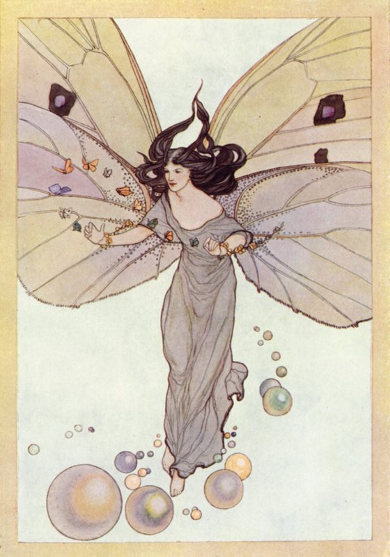 John Keats: To Fancy (litografía en color) de Averil Mary Burleigh