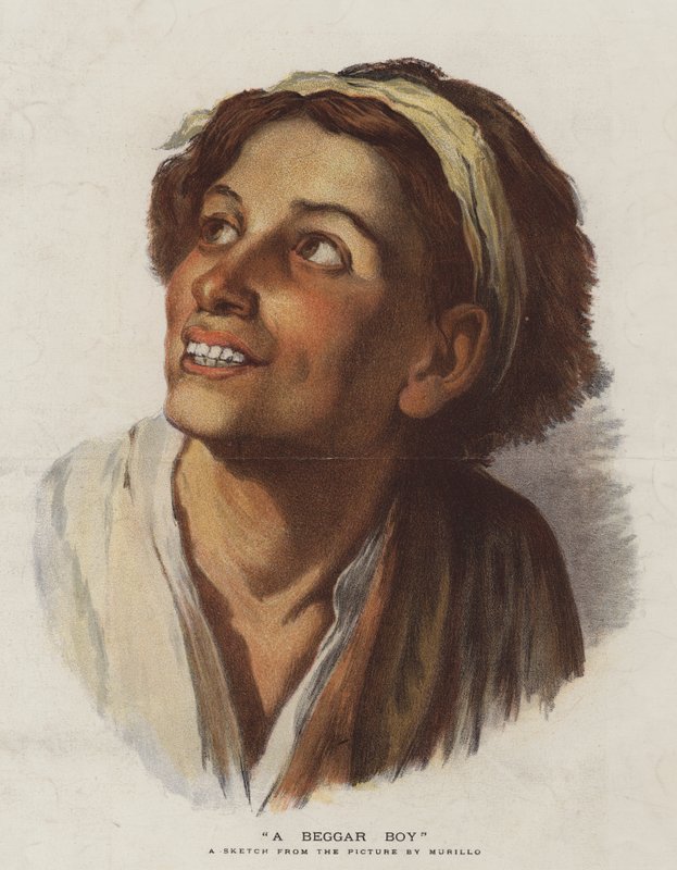 Un niño mendigo de Bartolomé Esteban Murillo