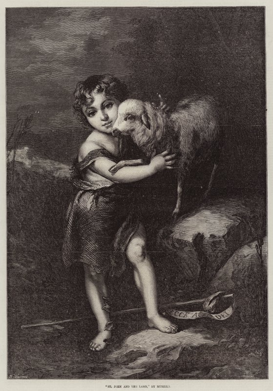 San Juan y el cordero de Bartolomé Esteban Murillo