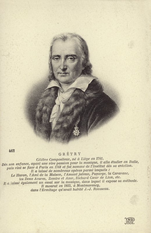 André Grétry de Belgian School