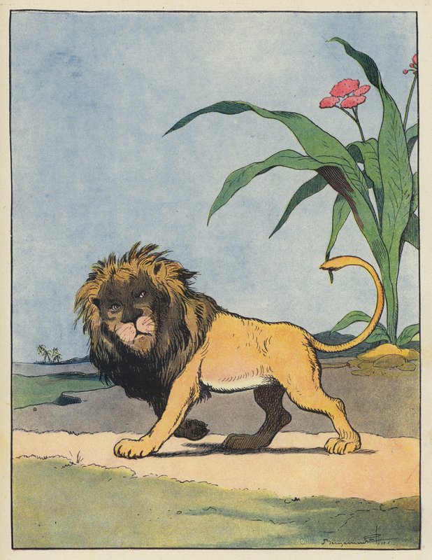 León de Benjamin Rabier