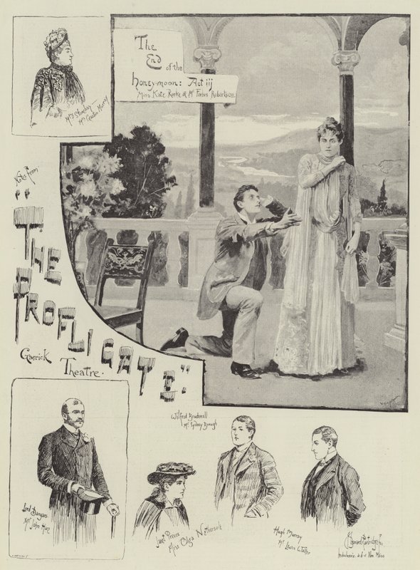 El libertino, en el Teatro Garrick de Bernard Partridge