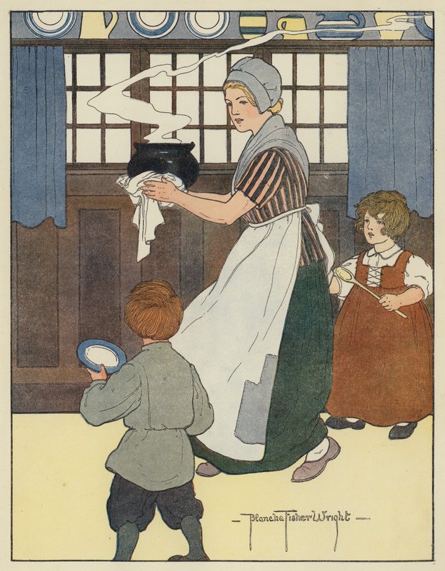 Gachas de Guisantes de Blanche Fisher Wright