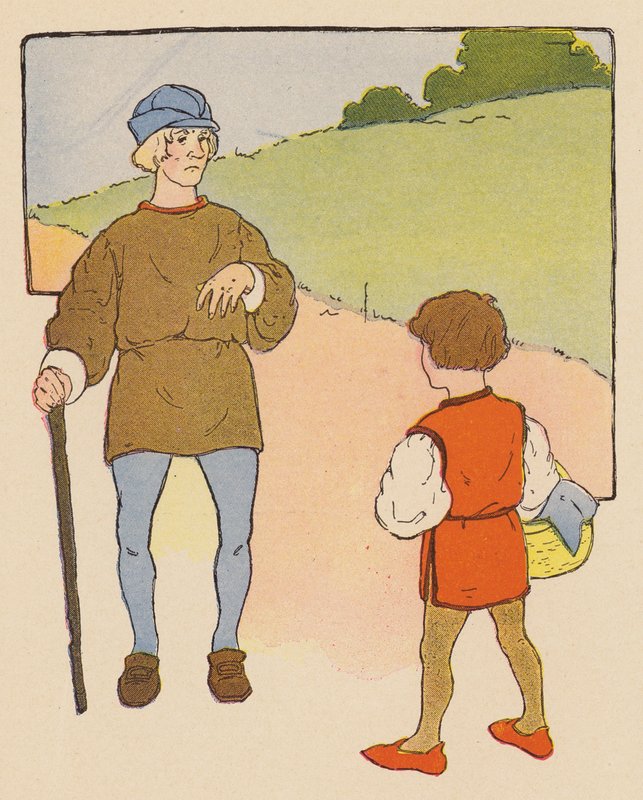 Canción infantil: Bandy Legs (litografía en color) de Blanche Fisher Wright