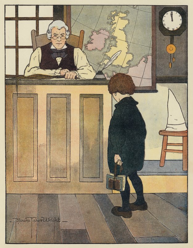 El erudito de las diez en punto de Blanche Fisher Wright