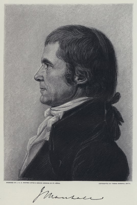 Juez principal Marshall de C.B.J.F. de (after) Saint Memin