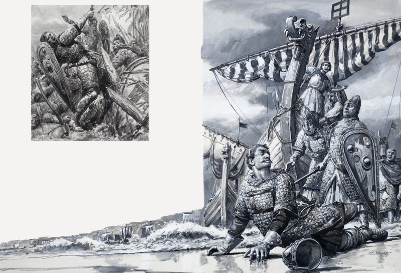 Batallas decisivas: Guillermo cae en Hastings de C.L. Doughty