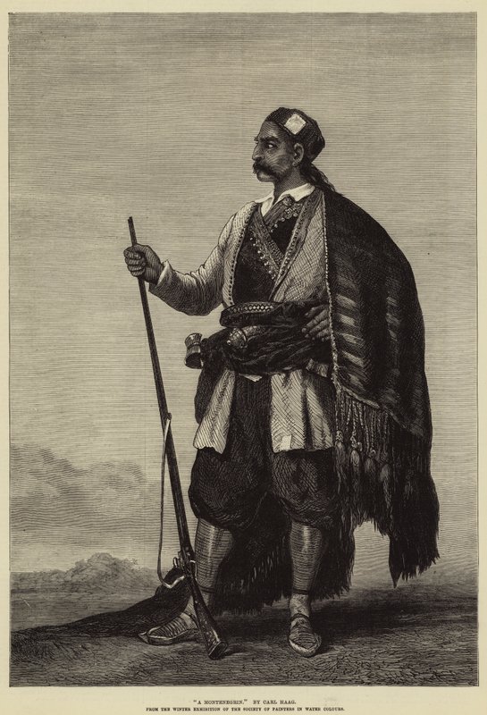 Un Montenegrino de Carl Haag