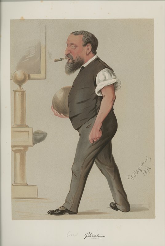 Conde Gleichen (Príncipe Victor de Hohenlohe-Langenburg) de Carlo Pellegrini