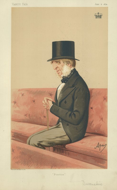 El Duque de Devonshire de Carlo Pellegrini