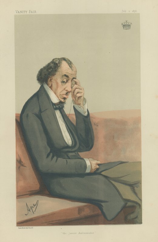 El Conde de Beaconsfield de Carlo Pellegrini