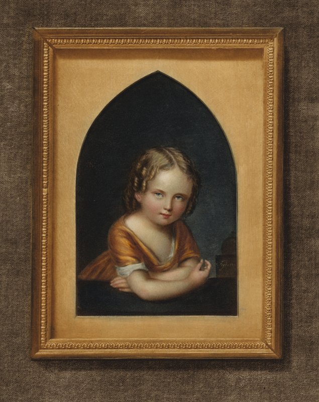 Retrato de un niño de Caroline Sattler Tridon
