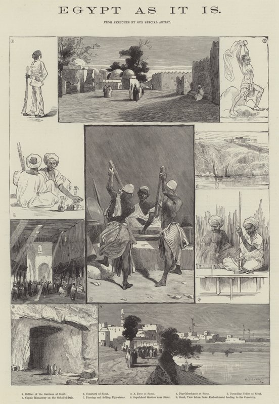 Egipto tal como es de Charles Auguste Loye