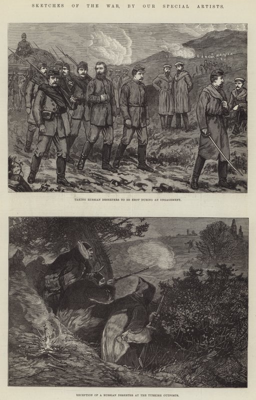 Bocetos de la guerra de Charles Auguste Loye