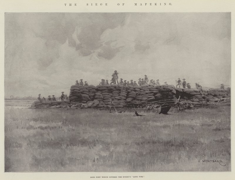 El asedio de Mafeking de Charles Auguste Loye