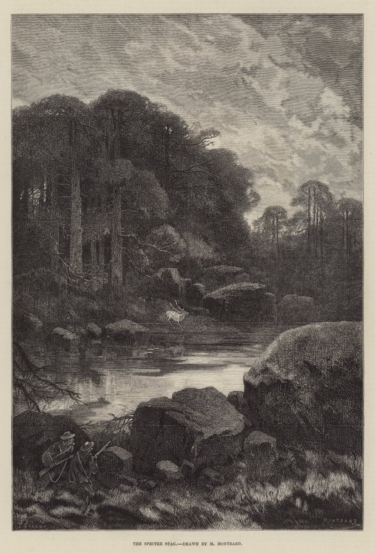 El ciervo espectral de Charles Auguste Loye