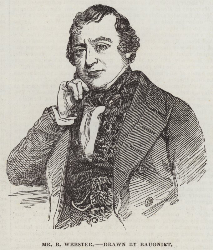 Sr. B Webster de Charles Baugniet