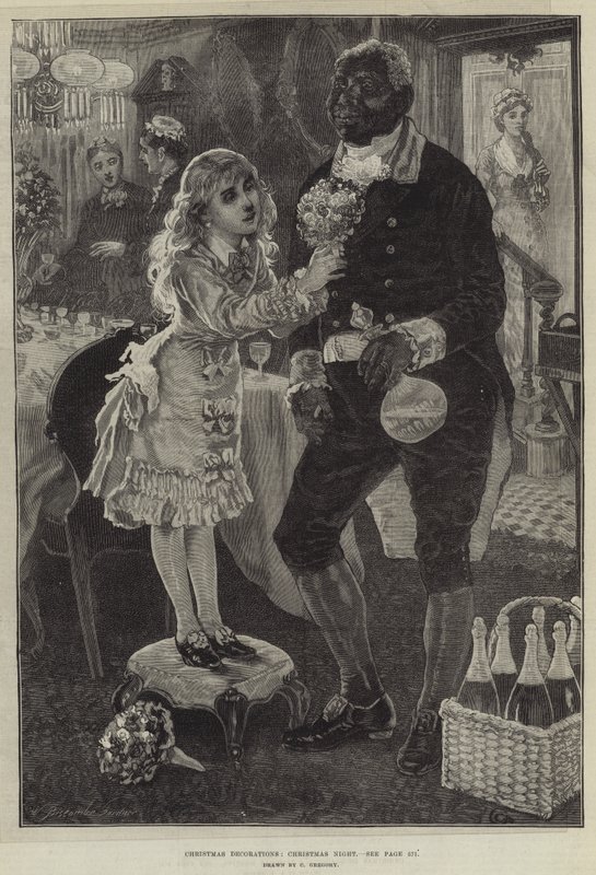 Decoraciones de Navidad, Noche de Navidad de Charles Gregory