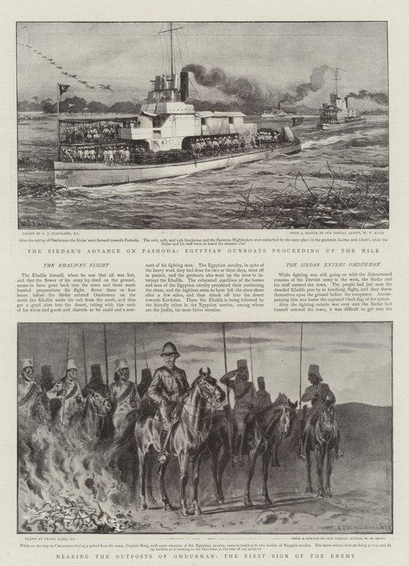 Batalla de Omdurman de Charles J. Staniland