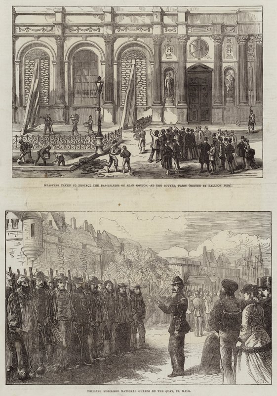 Guerra franco-prusiana de Charles J. Staniland