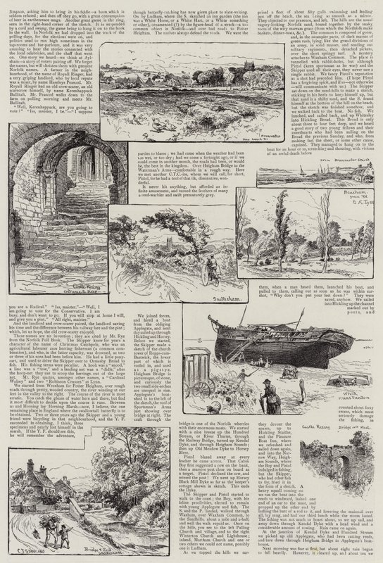 Rincones de Norfolk de Charles J. Staniland