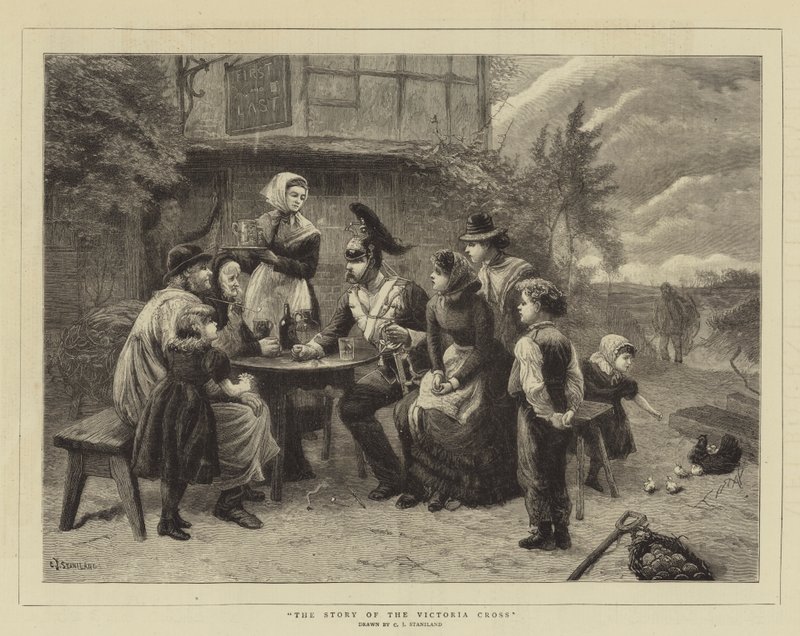La historia de la Cruz Victoria de Charles J. Staniland
