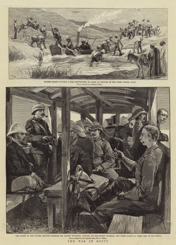 La Guerra en Egipto de Charles J. Staniland