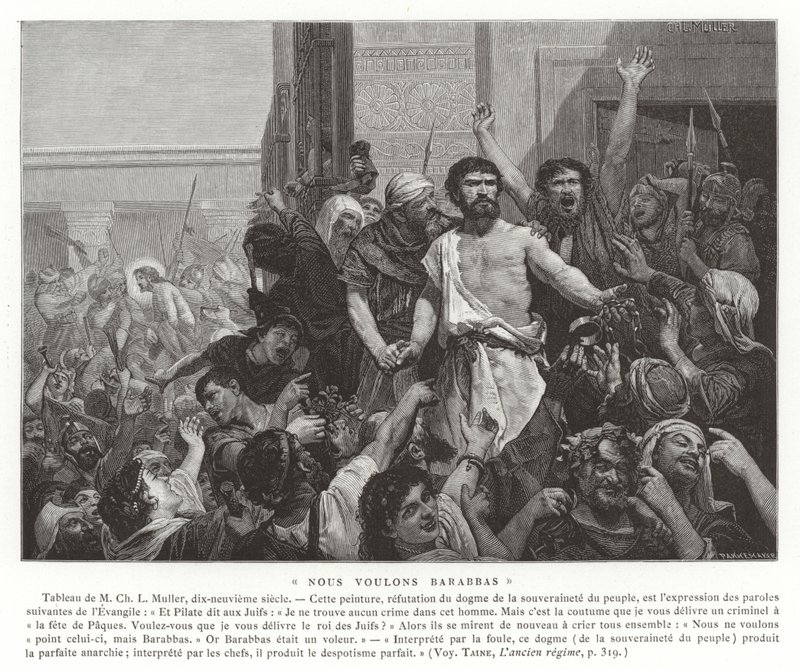 Queremos a Barrabás de Charles Louis Lucien Muller