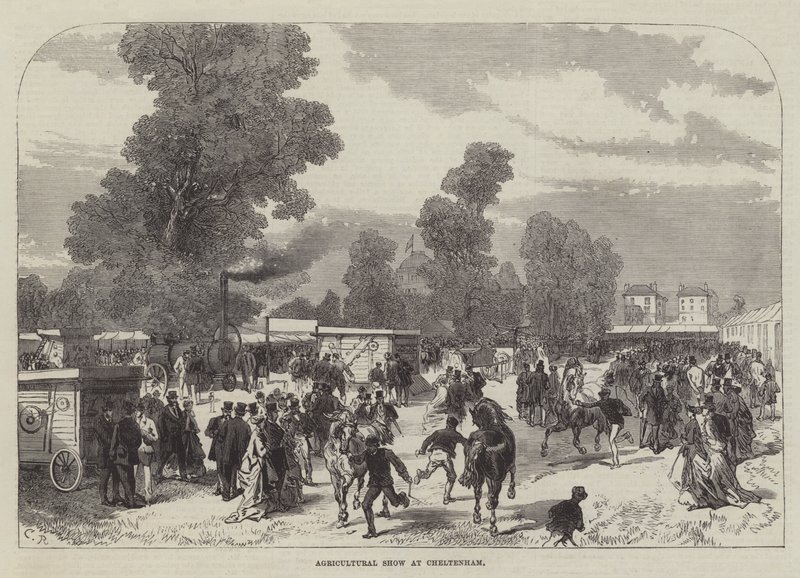 Exposición agrícola en Cheltenham de Sir John Charles Robinson