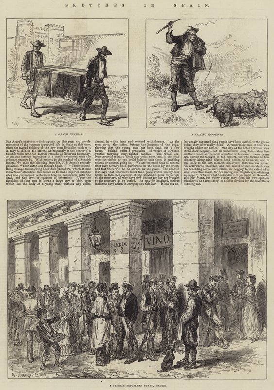 Bocetos en España de Sir John Charles Robinson