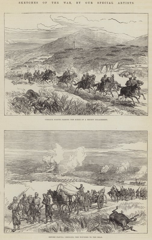 Bocetos de la guerra de Sir John Charles Robinson