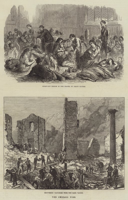 El Incendio de Chicago de Sir John Charles Robinson