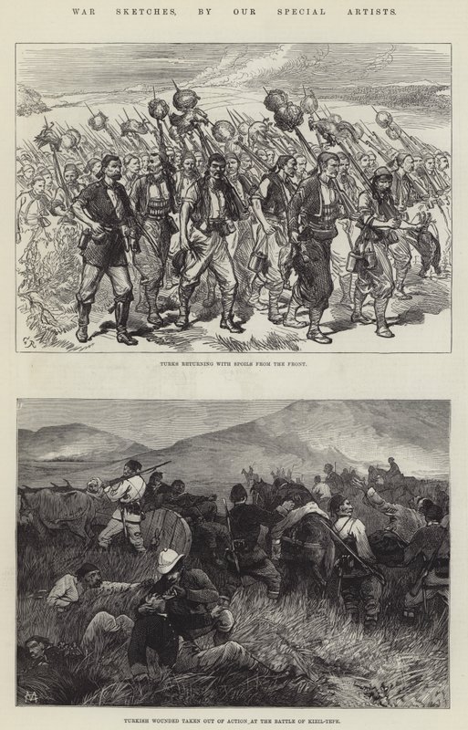 Bocetos de guerra de Sir John Charles Robinson