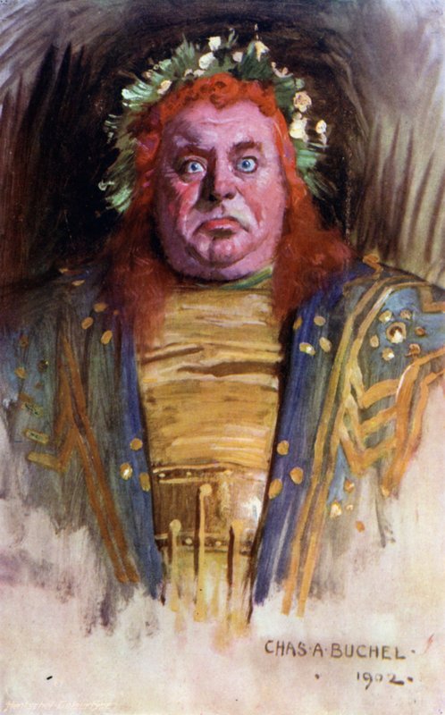 Ctesippus, Sr. Henry Kemble (litografía en color) de Charles A. Buchel