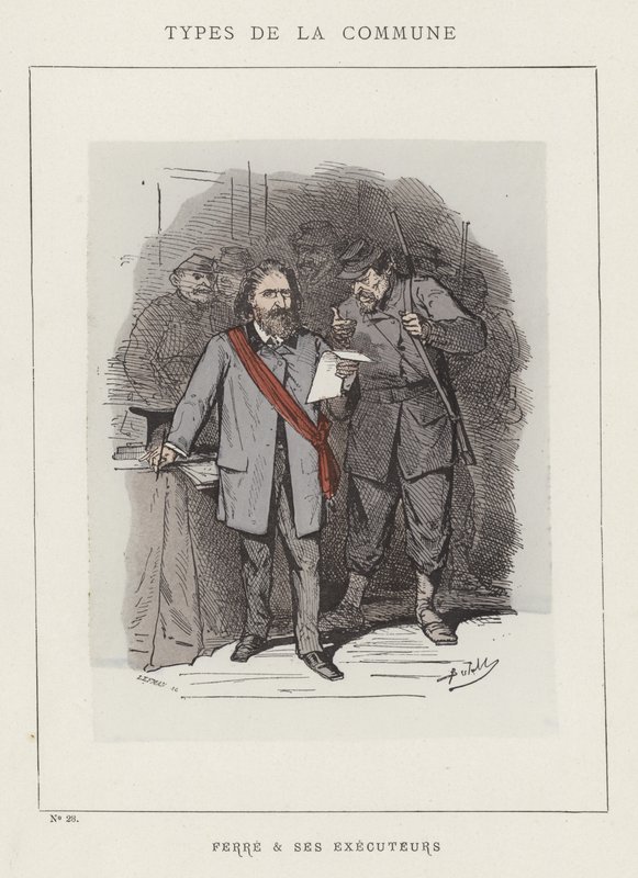 Ferre y Sus Ejecutores de Charles Albert d Arnoux Bertall
