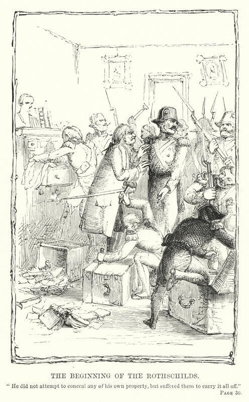 El comienzo de los Rothschild de Charles Altamont Doyle
