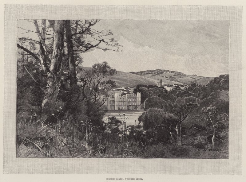 Hogares ingleses, Wycombe Abbey de Charles Auguste Loye