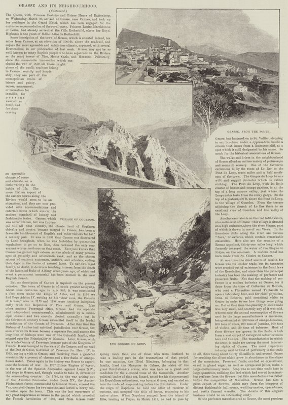 Grasse y sus alrededores de Charles Auguste Loye