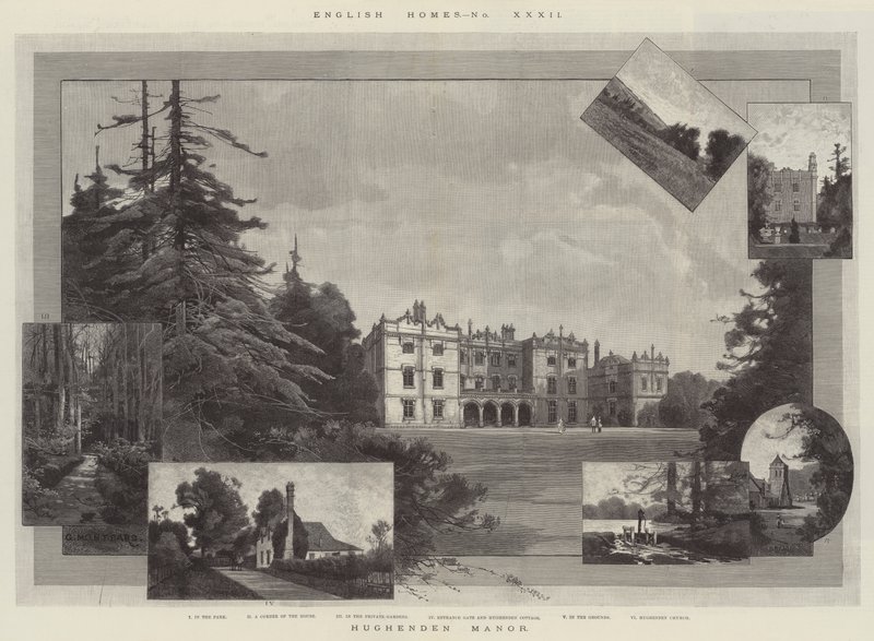 Hughenden Manor de Charles Auguste Loye