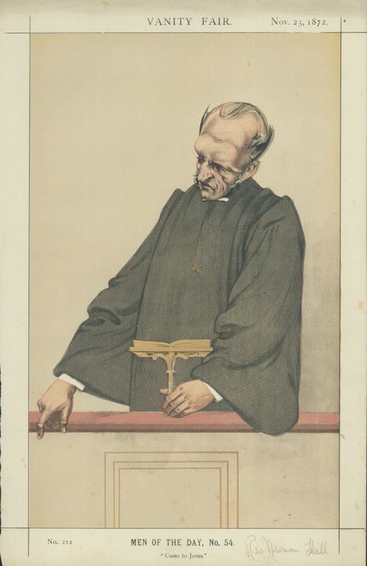 El Reverendo Newman Hall de Charles Auguste Loye