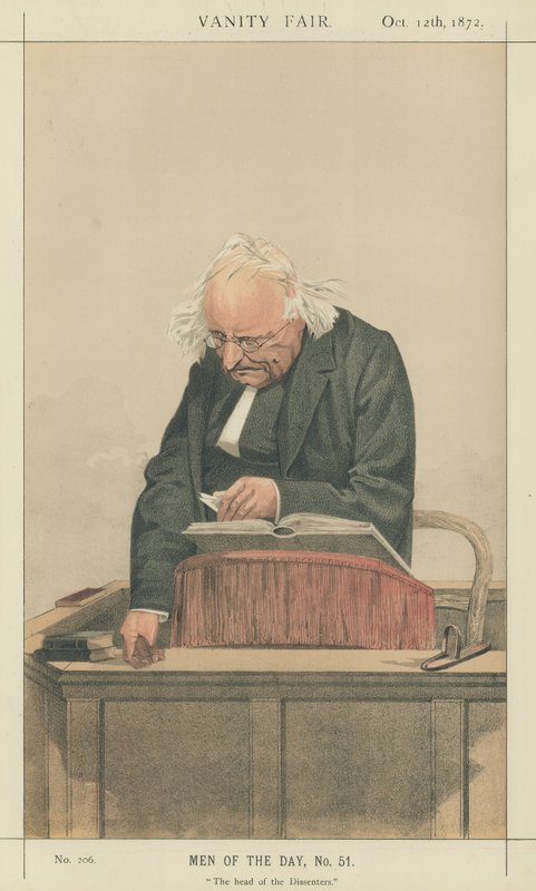 El Reverendo Thomas Binney de Charles Auguste Loye
